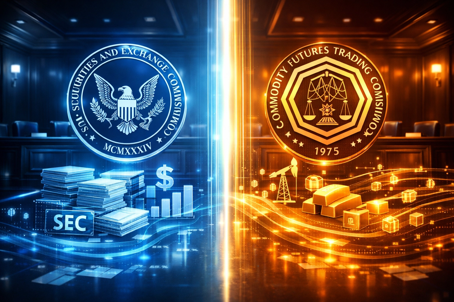 SEC and CFTC regulatory jurisdiction clarity for crypto merchants under CLARITY Act H.R. 3633