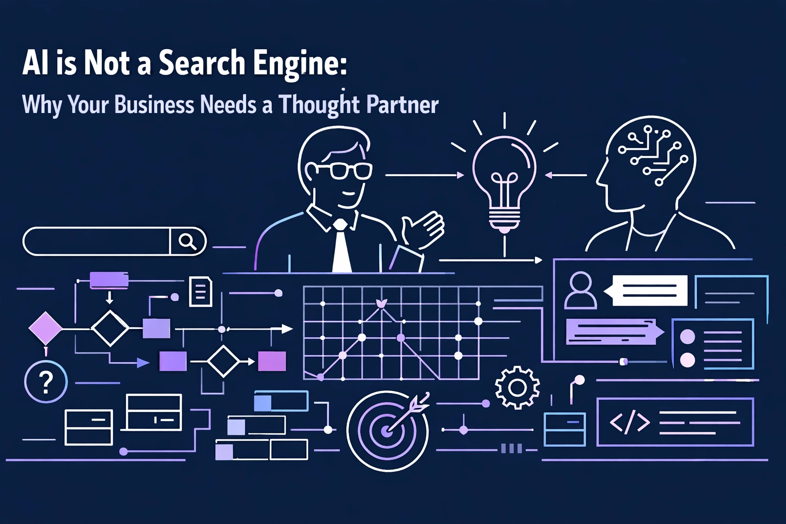 AI is Not a Search Engine: Why Your Business Needs a Thought Partner