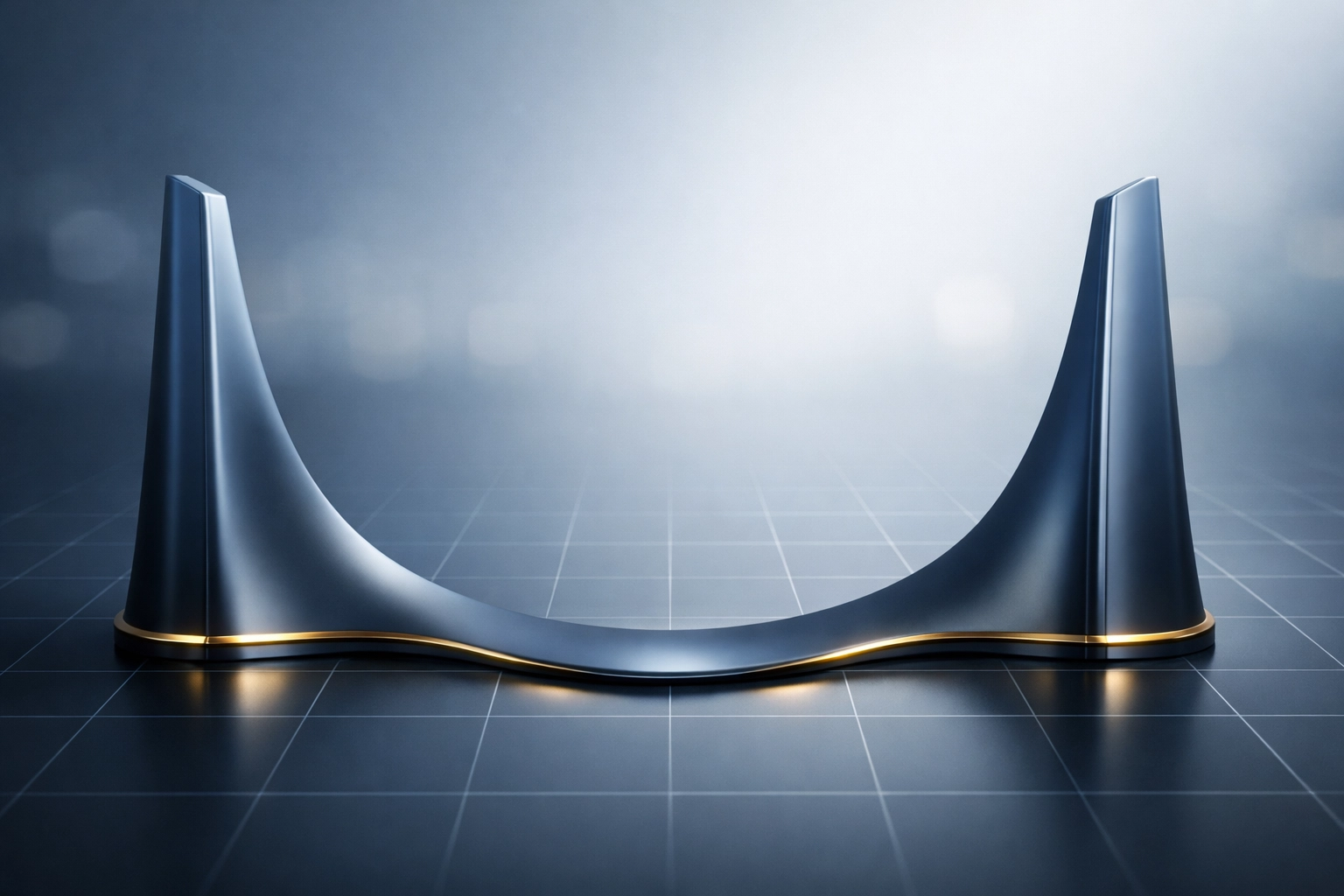 Visualization of the barbell market trends affecting startup fundraising strategy and capital flow.