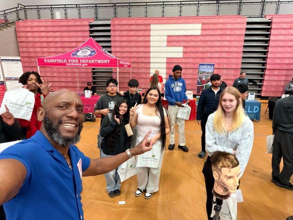 Fairfield Career Fair - Student Selfie 1