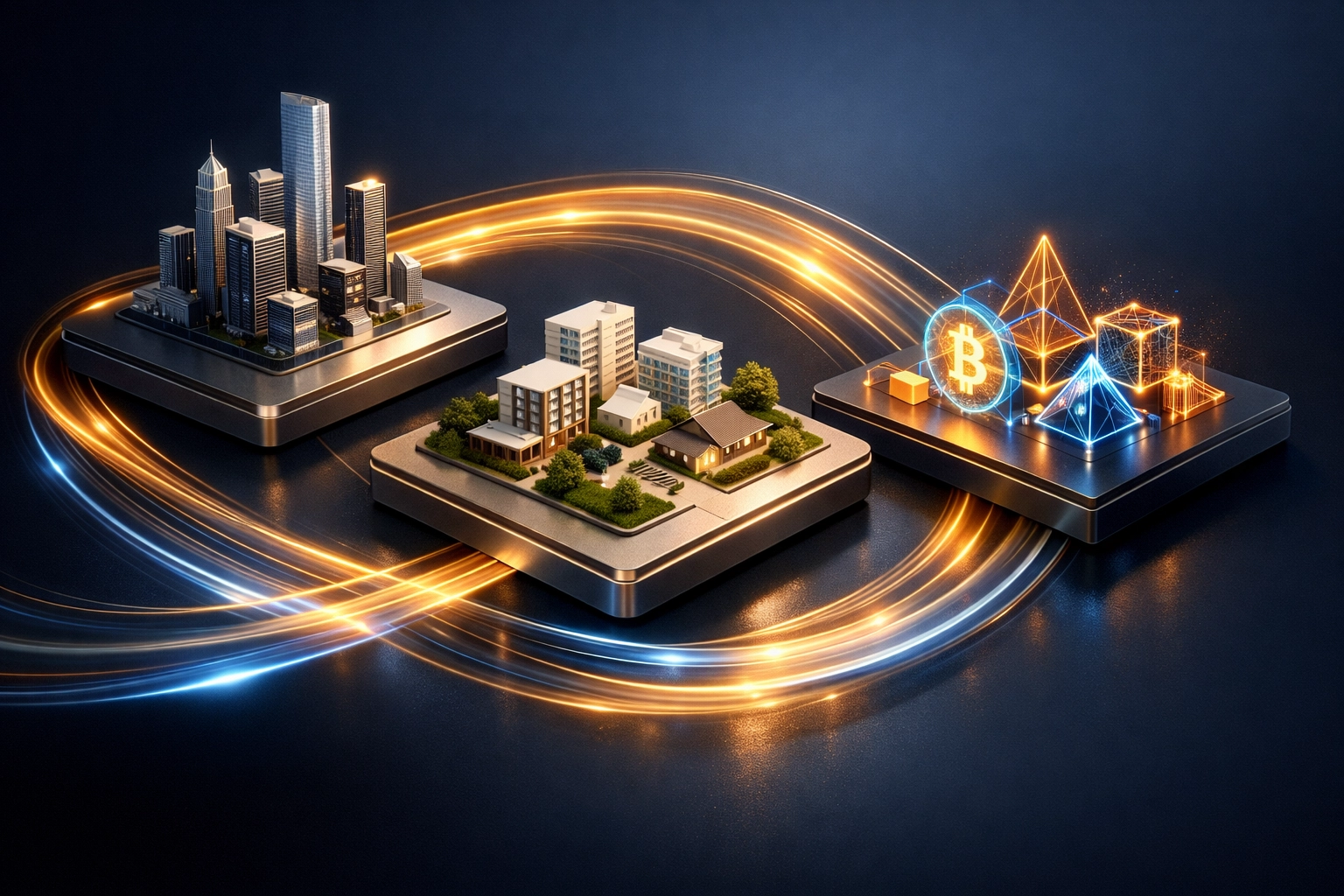 Three pillars of alternative investments: private equity, real estate, and cryptocurrency diversification