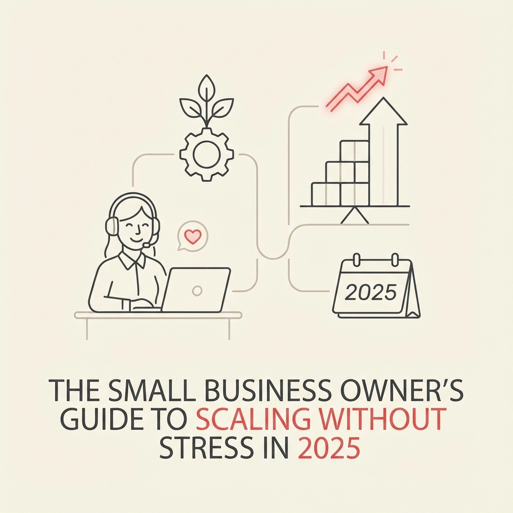 The Small Business Owner's Guide to Scaling Without Stress in 2025