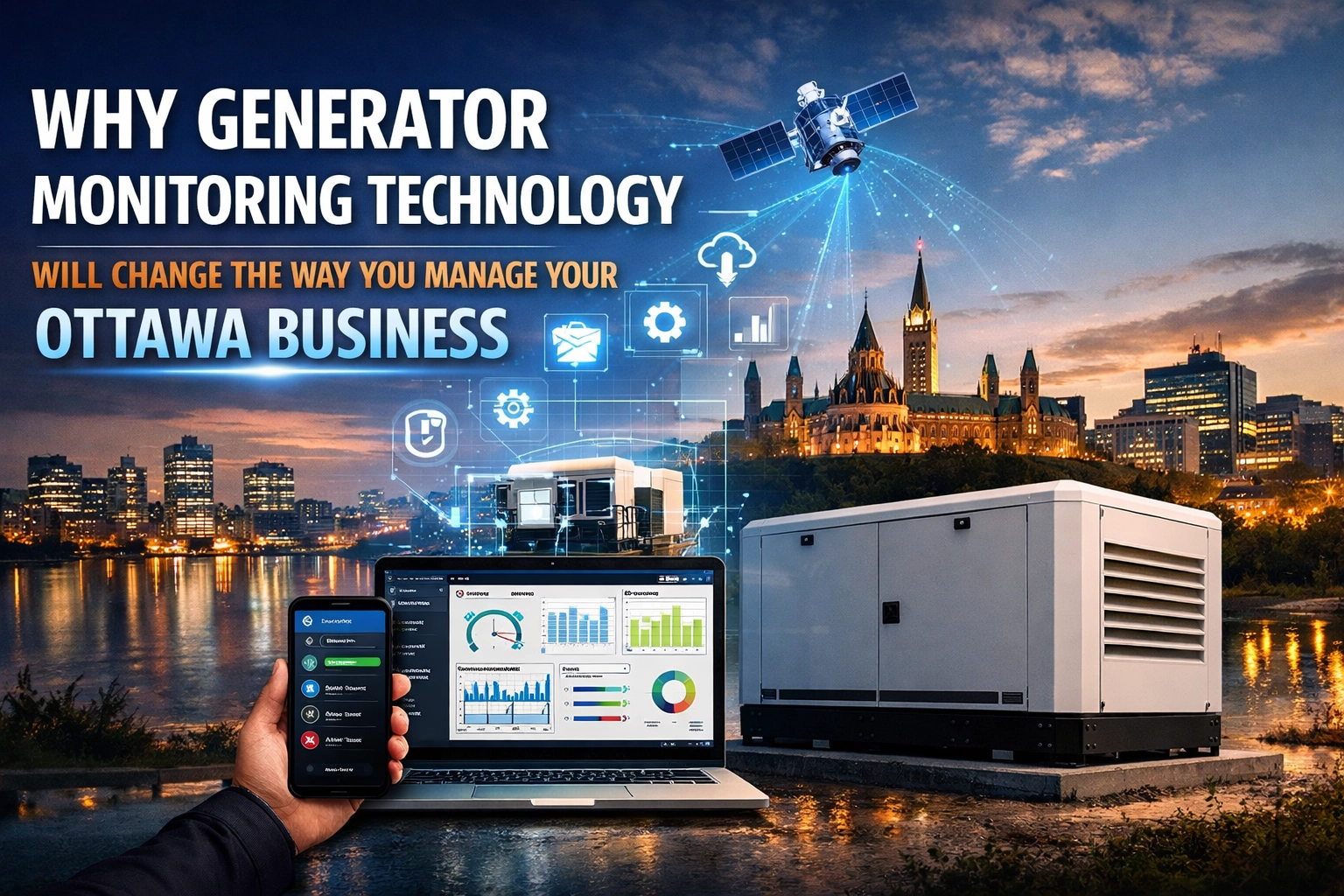 [HERO] Why Generator Monitoring Technology Will Change the Way You Manage Your Ottawa Business