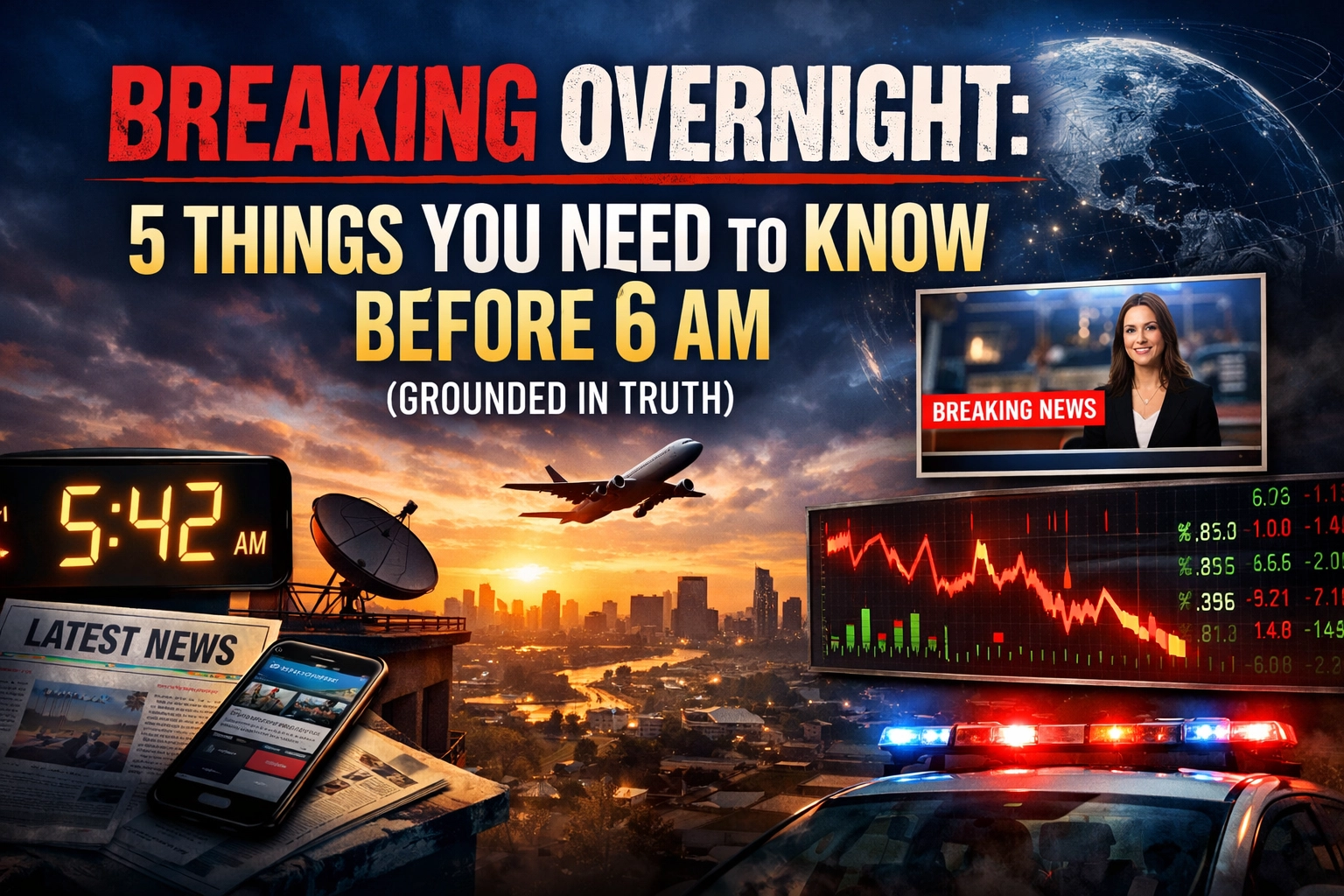 [HERO] Breaking Overnight: 5 Things You Need to Know Before 6 AM (Grounded in Truth)