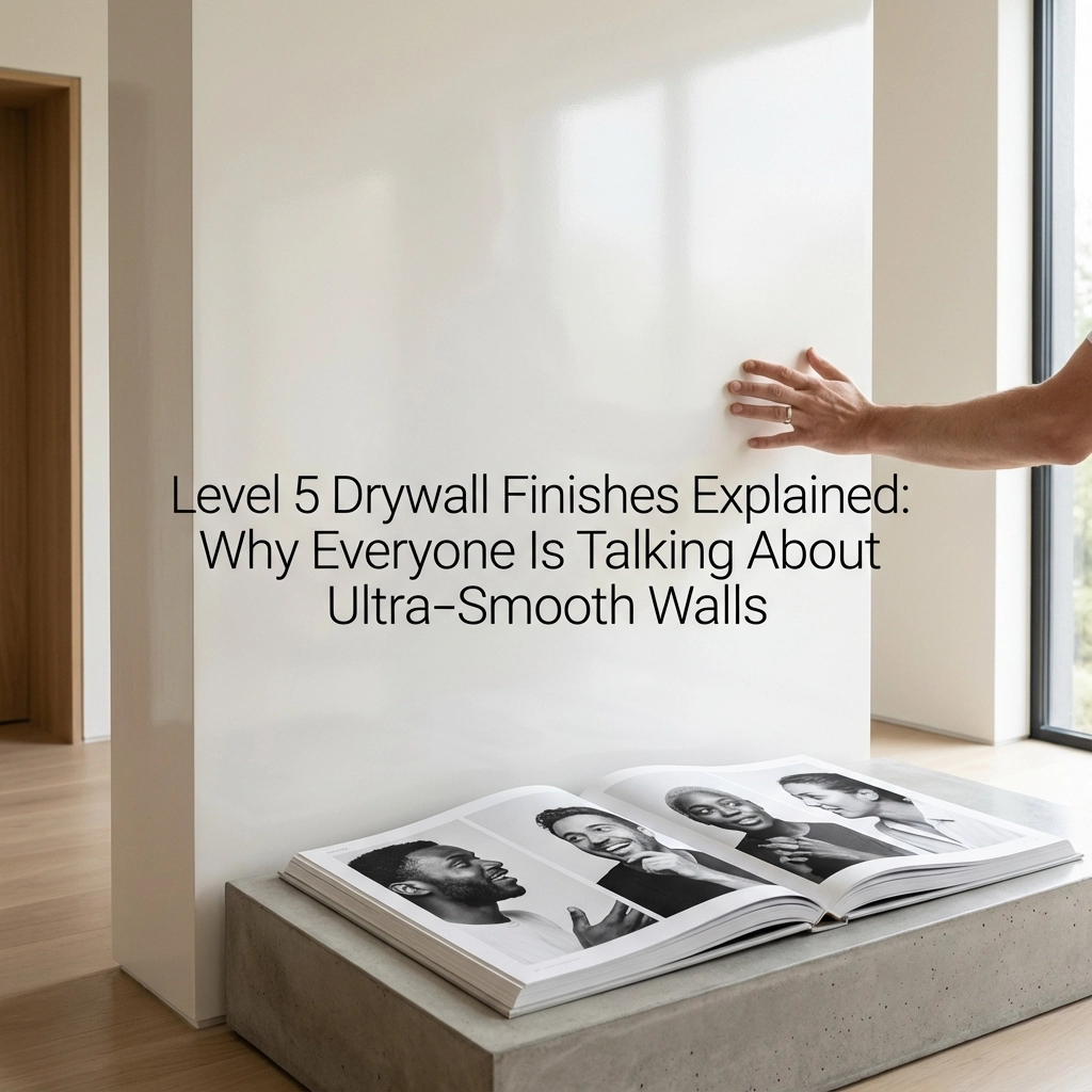 Level 5 Drywall Finishes Explained: Why Everyone Is Talking About Ultra-Smooth Walls