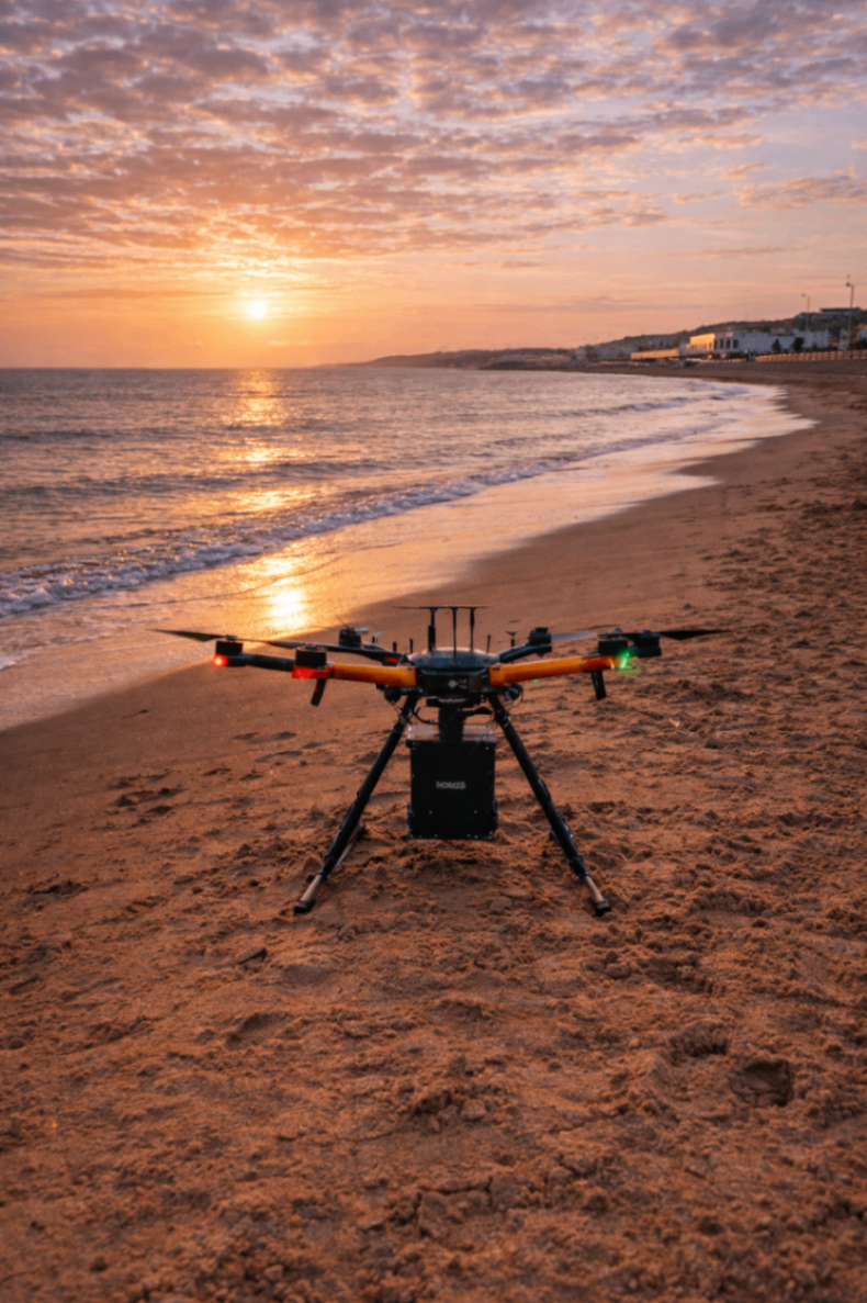 Professional Drone Ash Scattering Ceremony