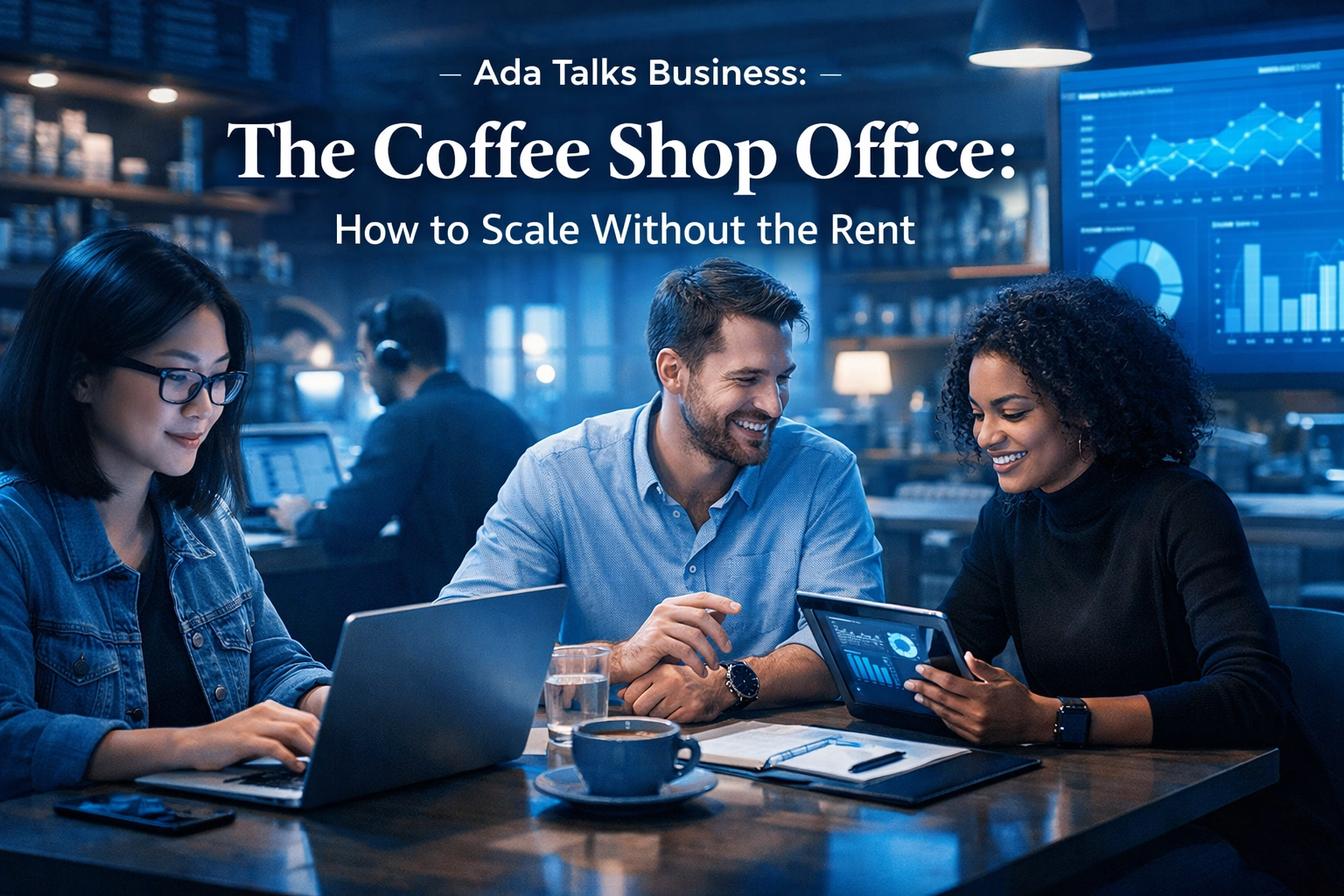 [HERO] Ada Talks Business: The Coffee Shop Office: How to Scale Without the Rent