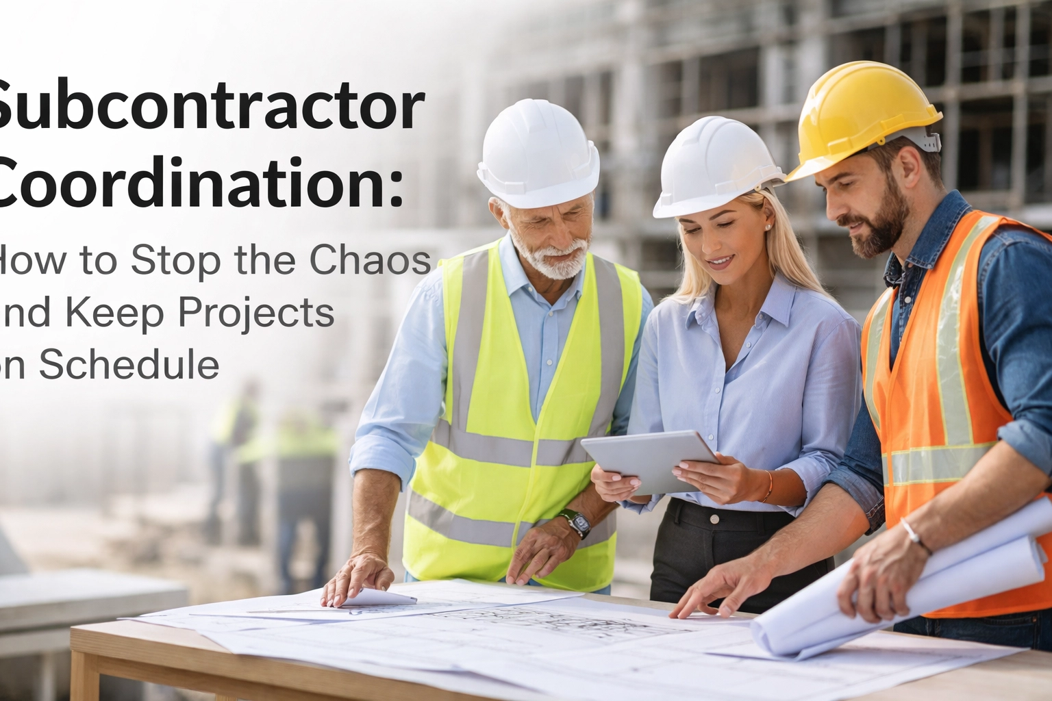 [HERO] Subcontractor Coordination: How to Stop the Chaos and Keep Projects on Schedule