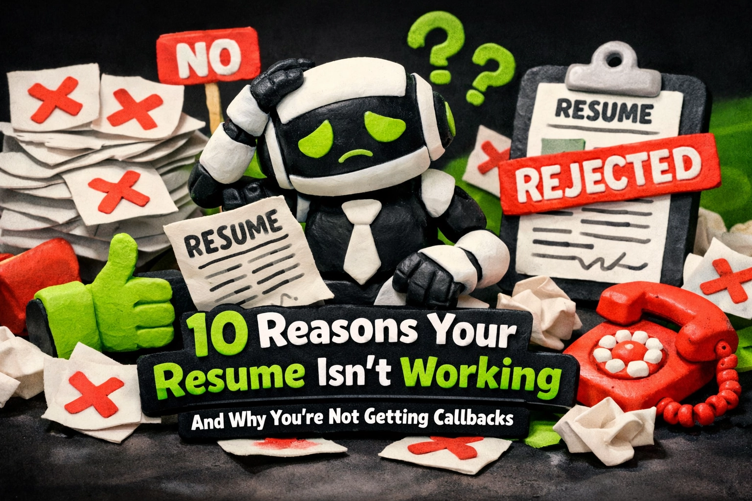 10 Reasons Your Resume Isn't Working (And Why You're Not Getting Callbacks)