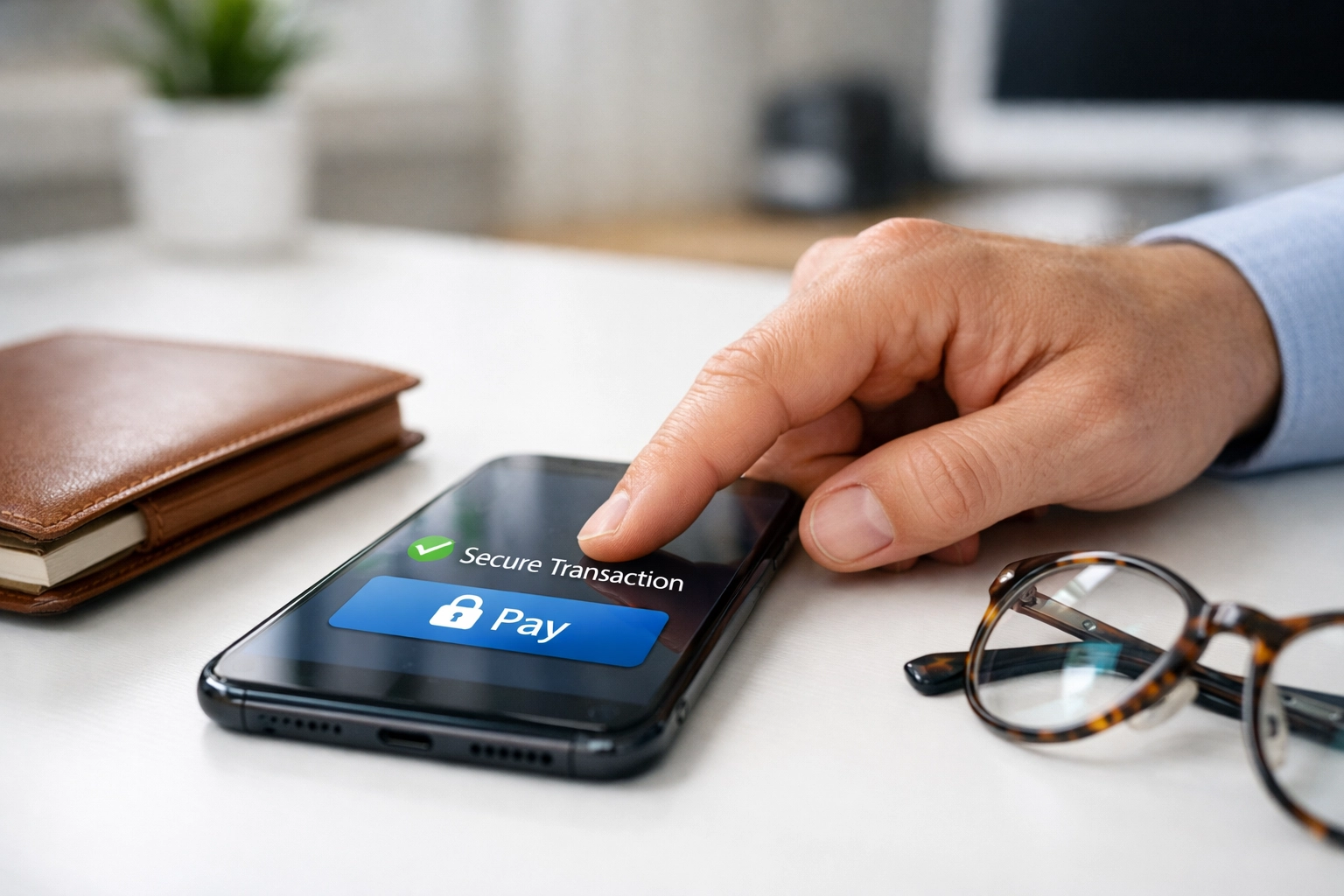 Demande de prêt sans enquête de crédit sécurisée et rapide sur un téléphone mobile.