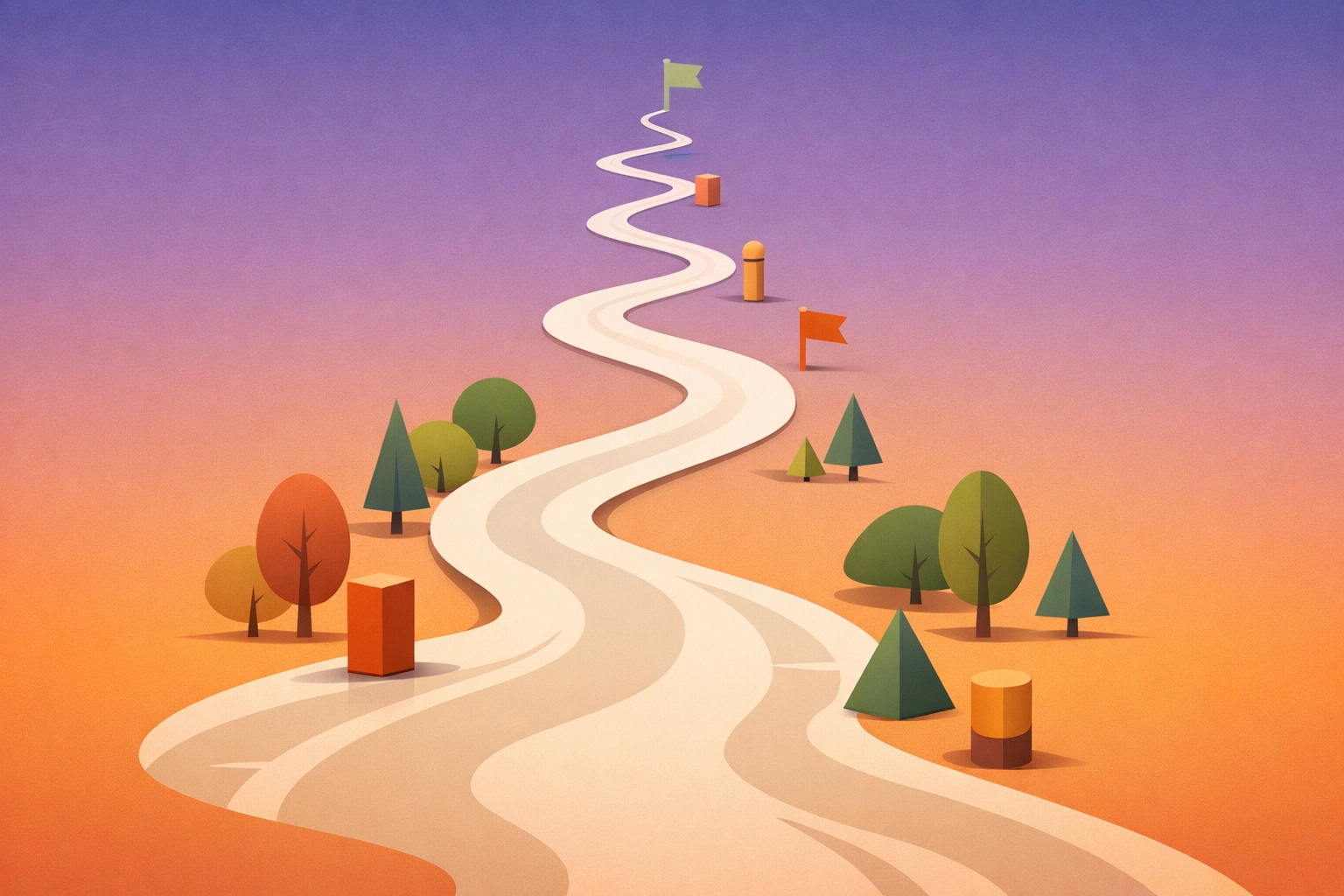 Spiritual journey path from biblical storytelling foundation to doctrinal understanding