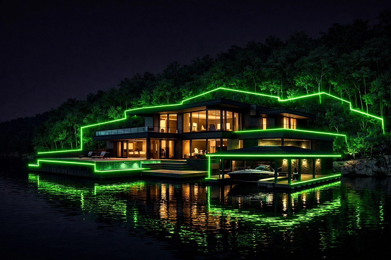 Lake of the Ozarks home showing professional pest control coverage in Camden County MO.