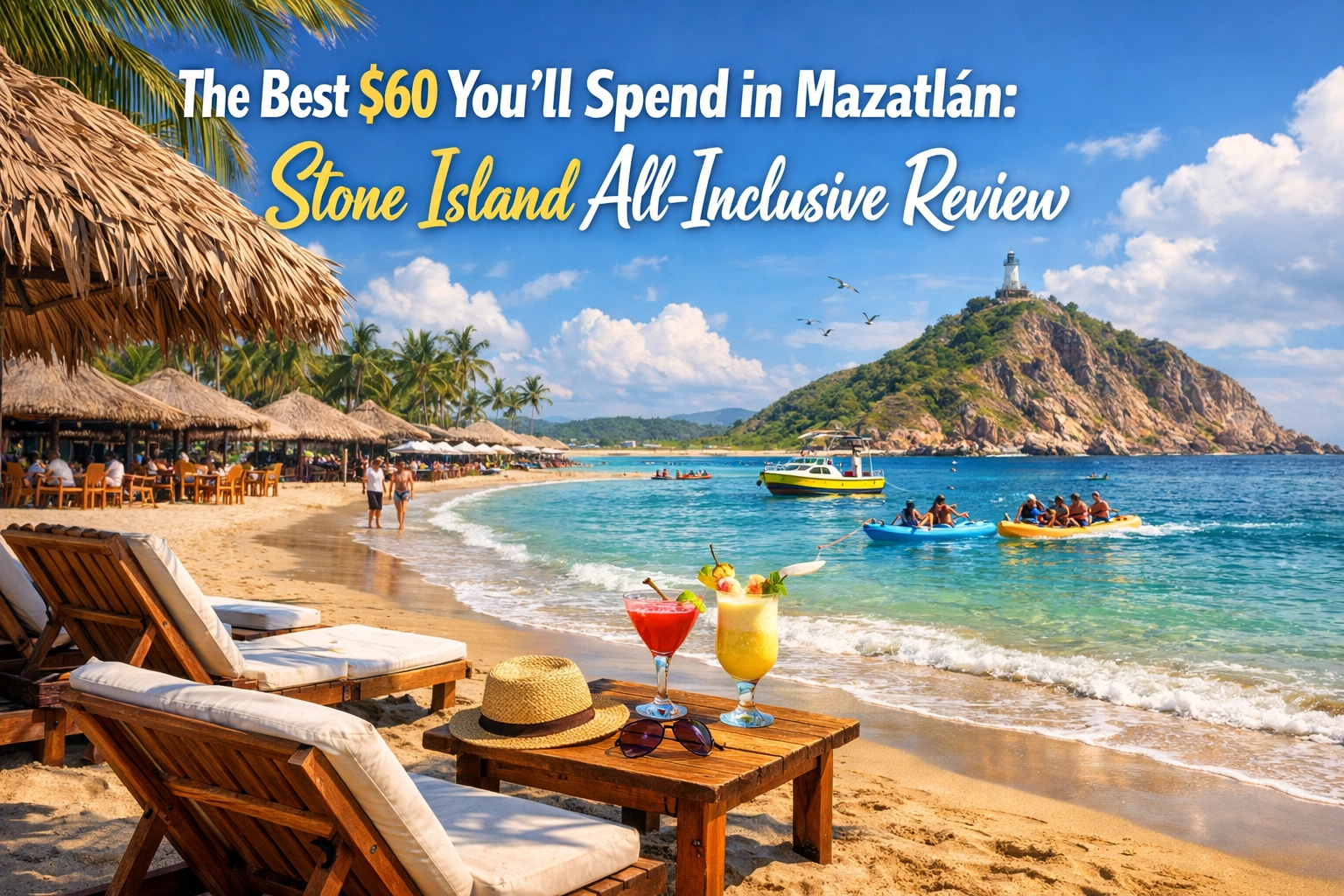 [HERO] The Best $60 You’ll Spend in Mazatlán: Stone Island All-Inclusive Review