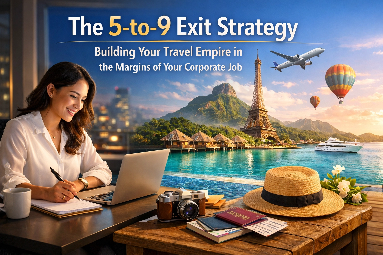 [HERO] The 5-to-9 Exit Strategy: Building Your Travel Empire in the Margins of Your Corporate Job
