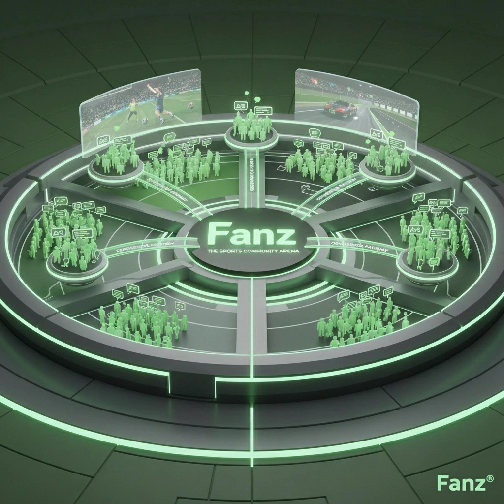 Fanz.us | Fanz platform overview | Sports fan engagement | Fanz® watermark Fanz.us overview: Fanz platform community + visual + short-form model (Fanz® watermark)
