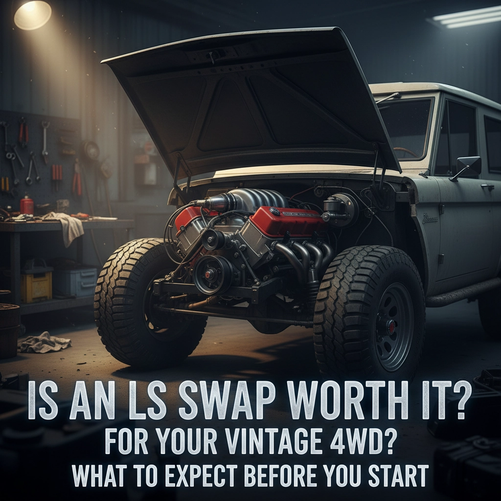 Is an LS Swap Worth It for Your Vintage 4WD? What to Expect Before You Start