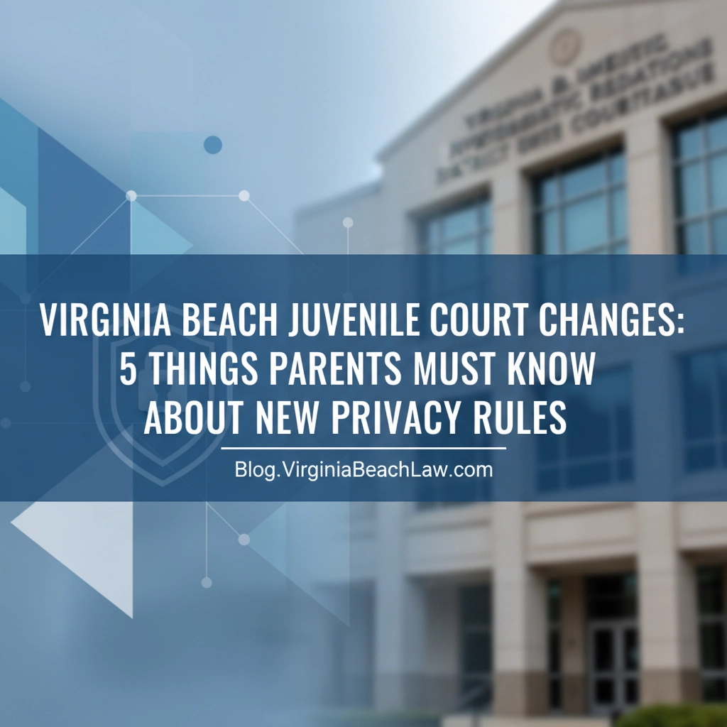 Virginia Beach Juvenile Court Changes: 5 Things Parents Must Know About New Privacy Rules