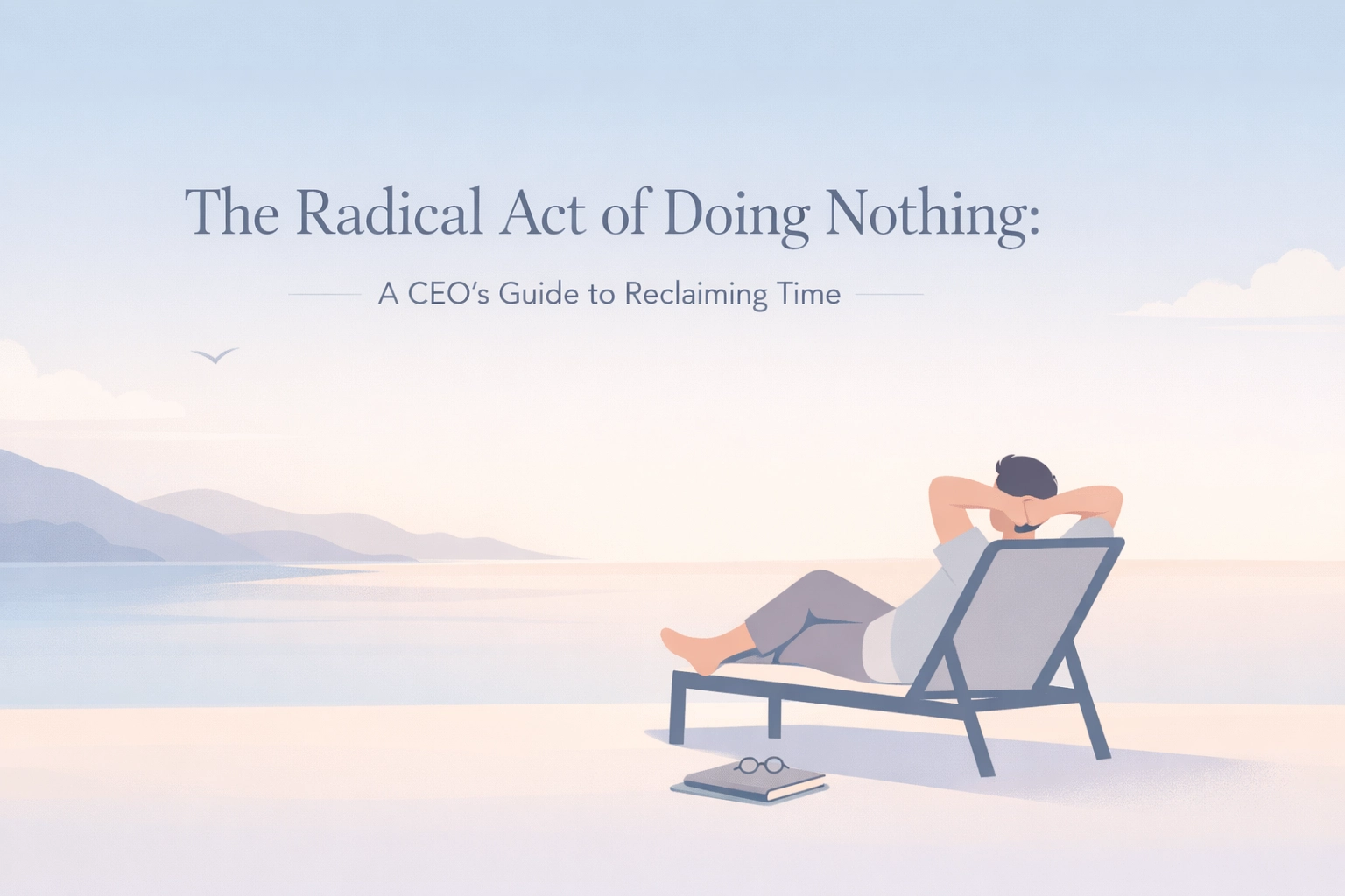 [HERO] The Radical Act of Doing Nothing: A CEO’s Guide to Reclaiming Time