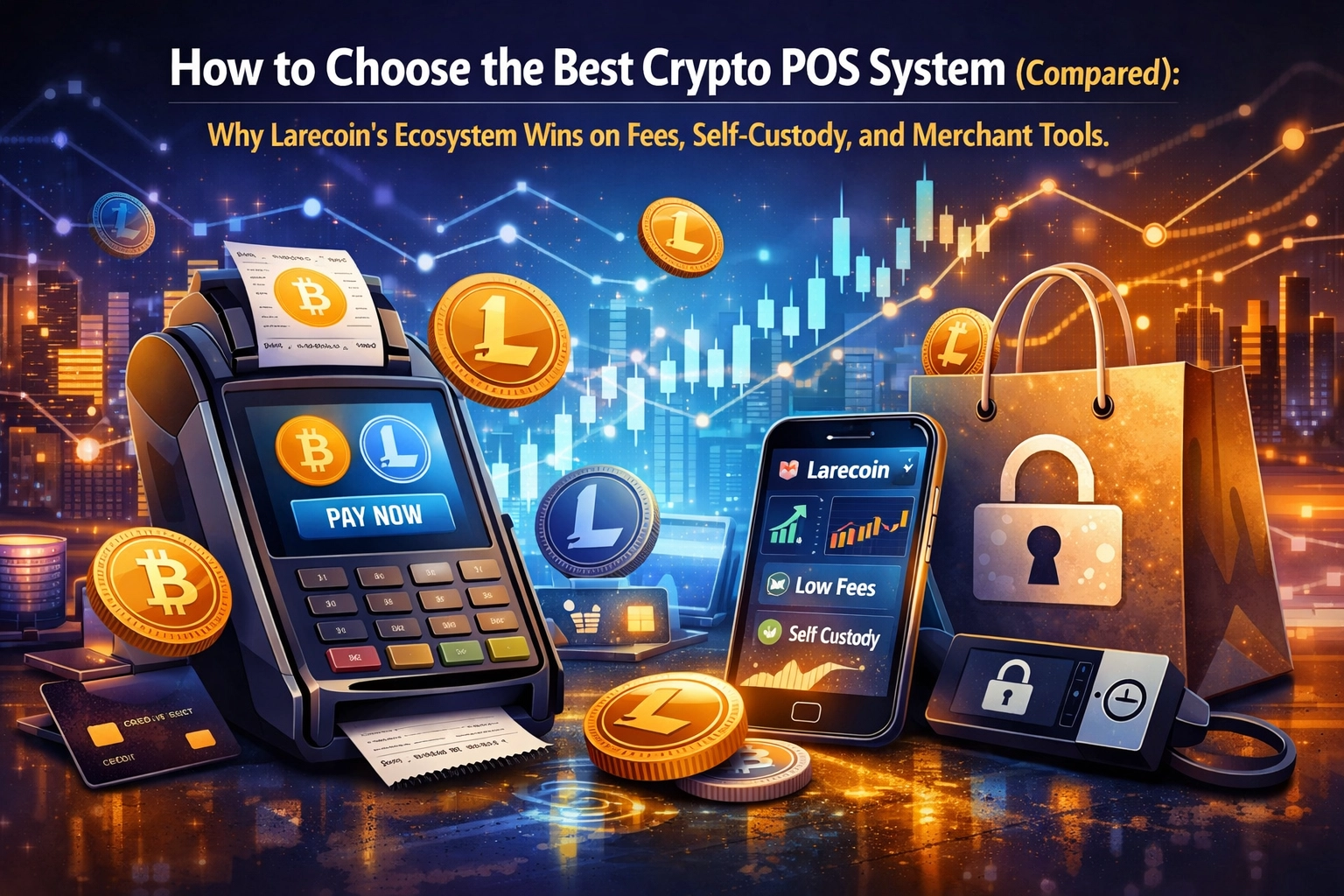 [HERO] How to Choose the Best Crypto POS System (Compared): Why Larecoin’s Ecosystem Wins on Fees, Self-Custody, and Merchant Tools