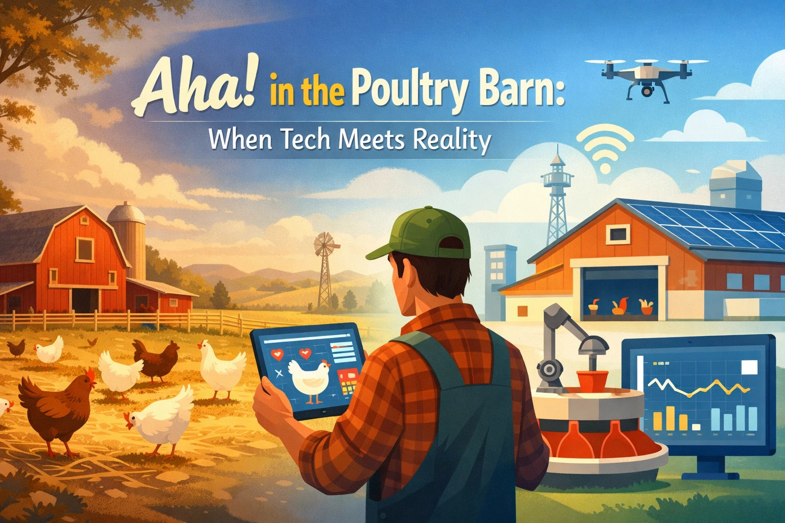 [HERO] Aha! in the Poultry Barn: When Tech Meets Reality