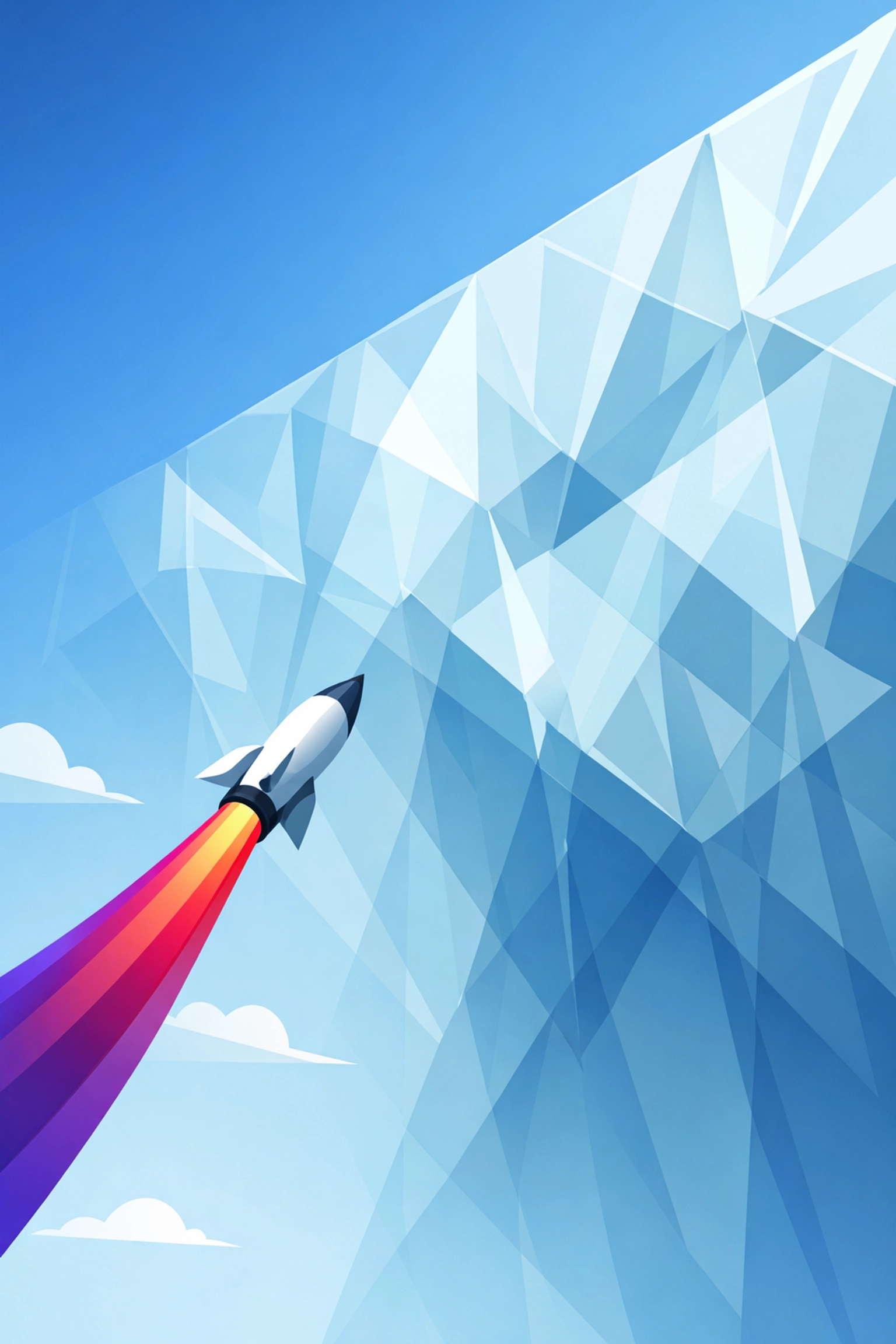 A SaaS startup rocket ship hitting the Series A growth wall without a product marketing strategy.