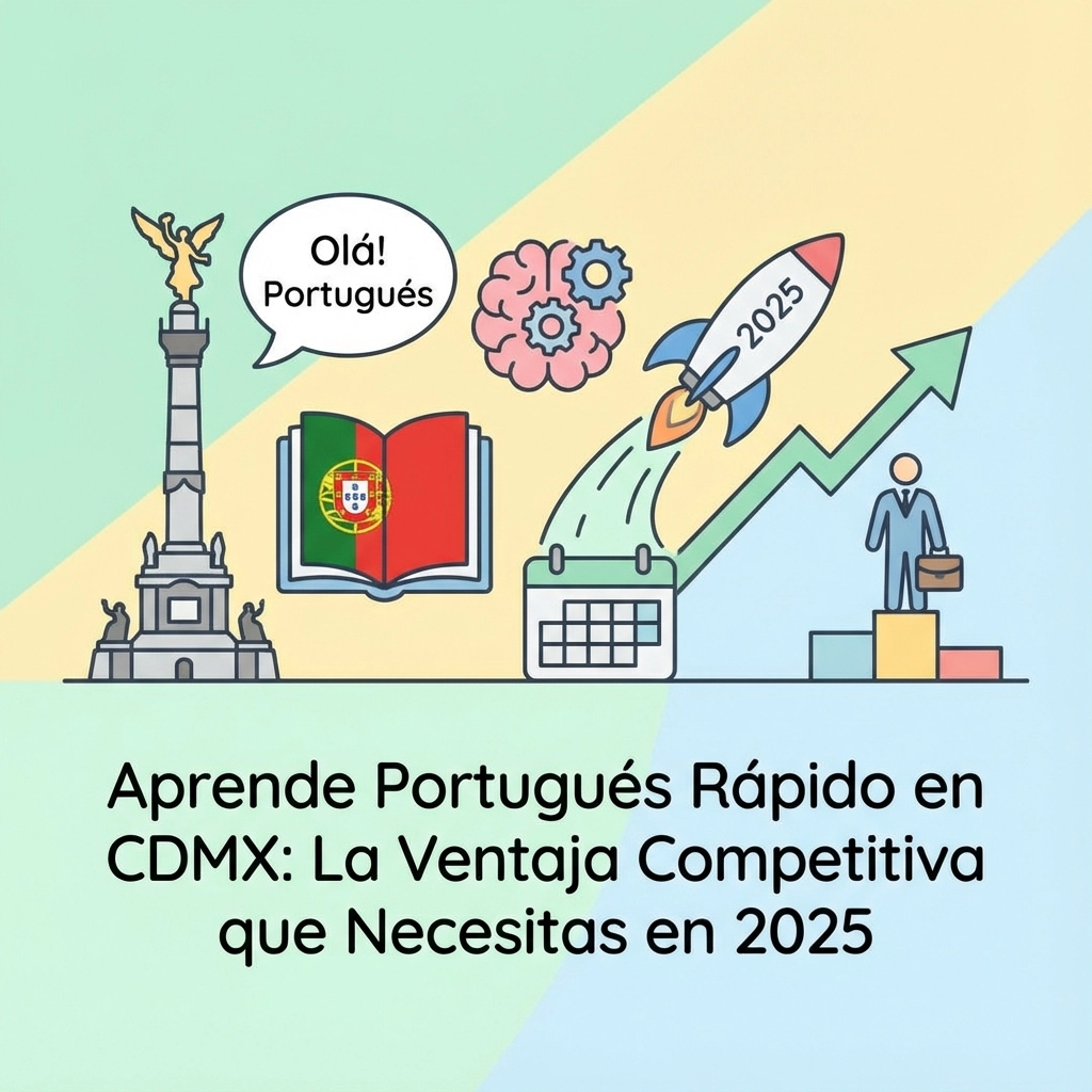Aprende Portugués Rápido en CDMX: La Ventaja Competitiva que Necesitas en 2025