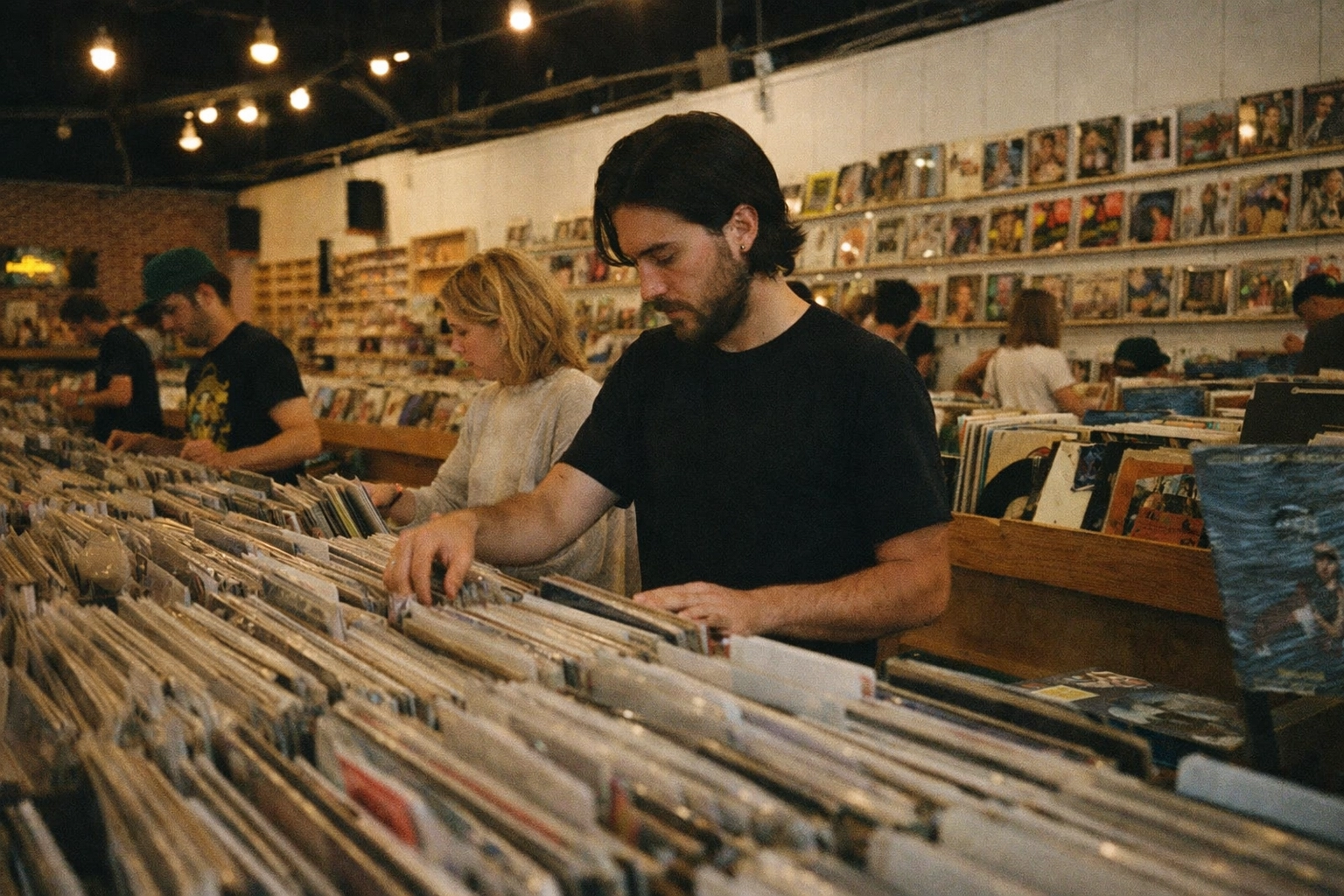 Interior view of Nivessa store with browsing customers