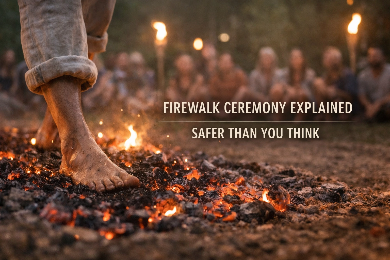 [HERO] Firewalk Ceremony Explained: What Actually Happens (And Why It's Safer Than You Think)