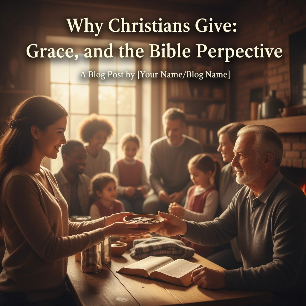 Why Christians Give: Law, Grace, and the Bible Perspective