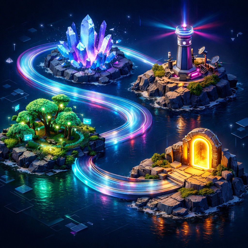 Visualization of the digital search user journey from informational query to transactional decision.