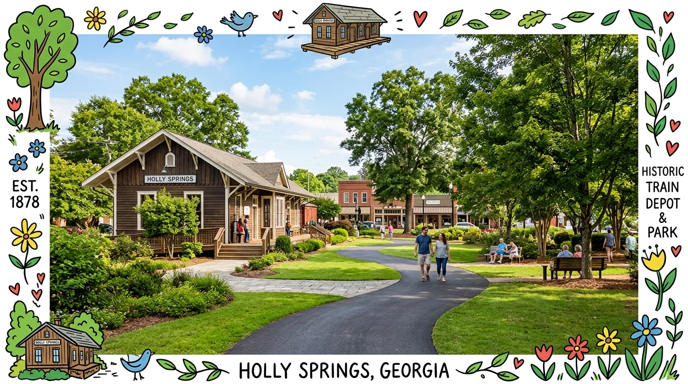 Holly Springs Historic Depot and Nature Holly Springs Historic Depot and Nature