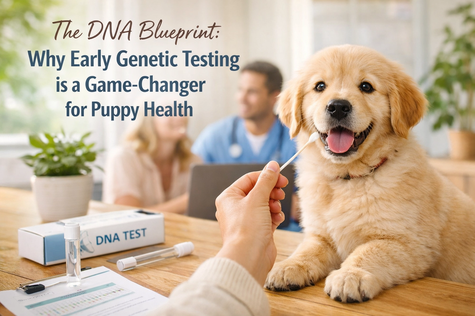 [HERO] The DNA Blueprint: Why Early Genetic Testing is a Game-Changer for Puppy Health
