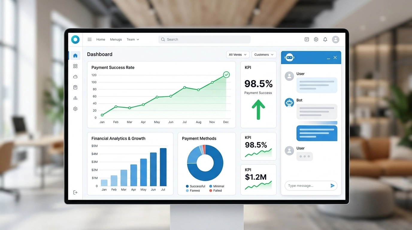 AI Financial Analytics Dashboard