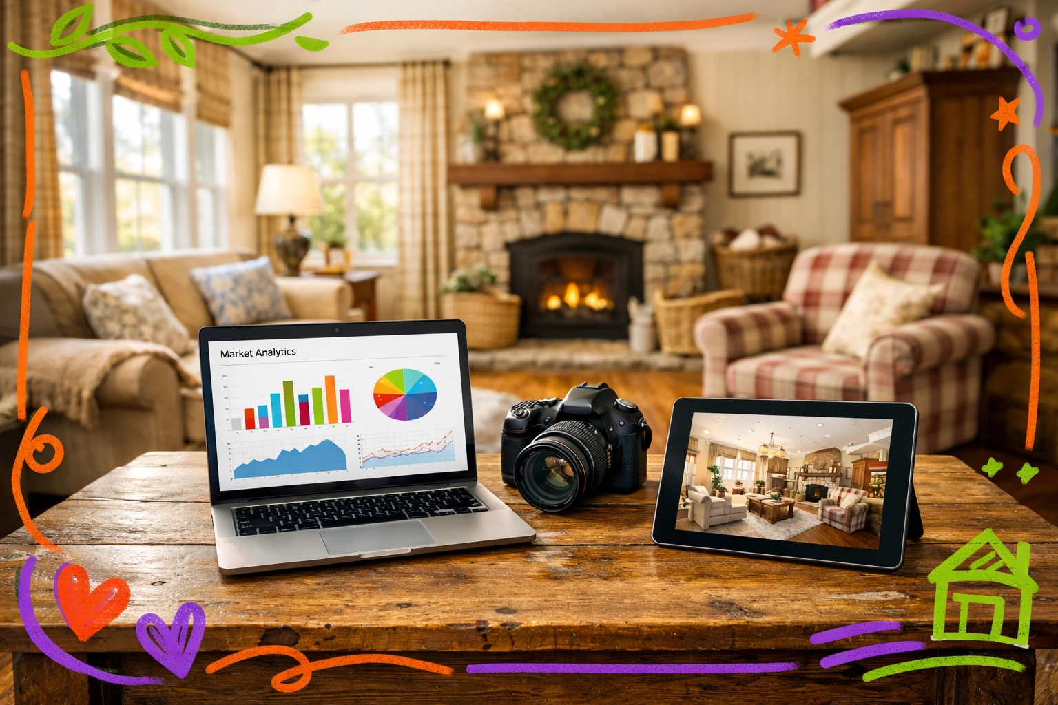 Real estate agent using AI technology and market analytics to price homes in Cobb County