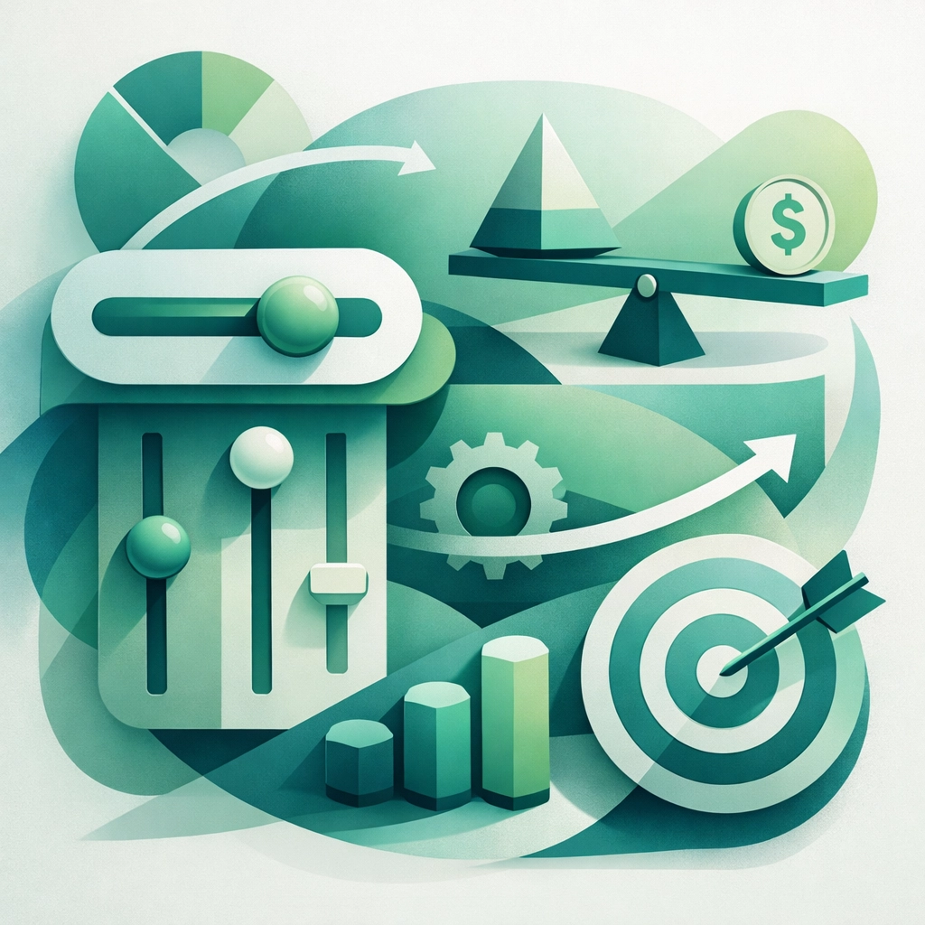 Interconnected factors showing strategies to improve gross profit margin on sales