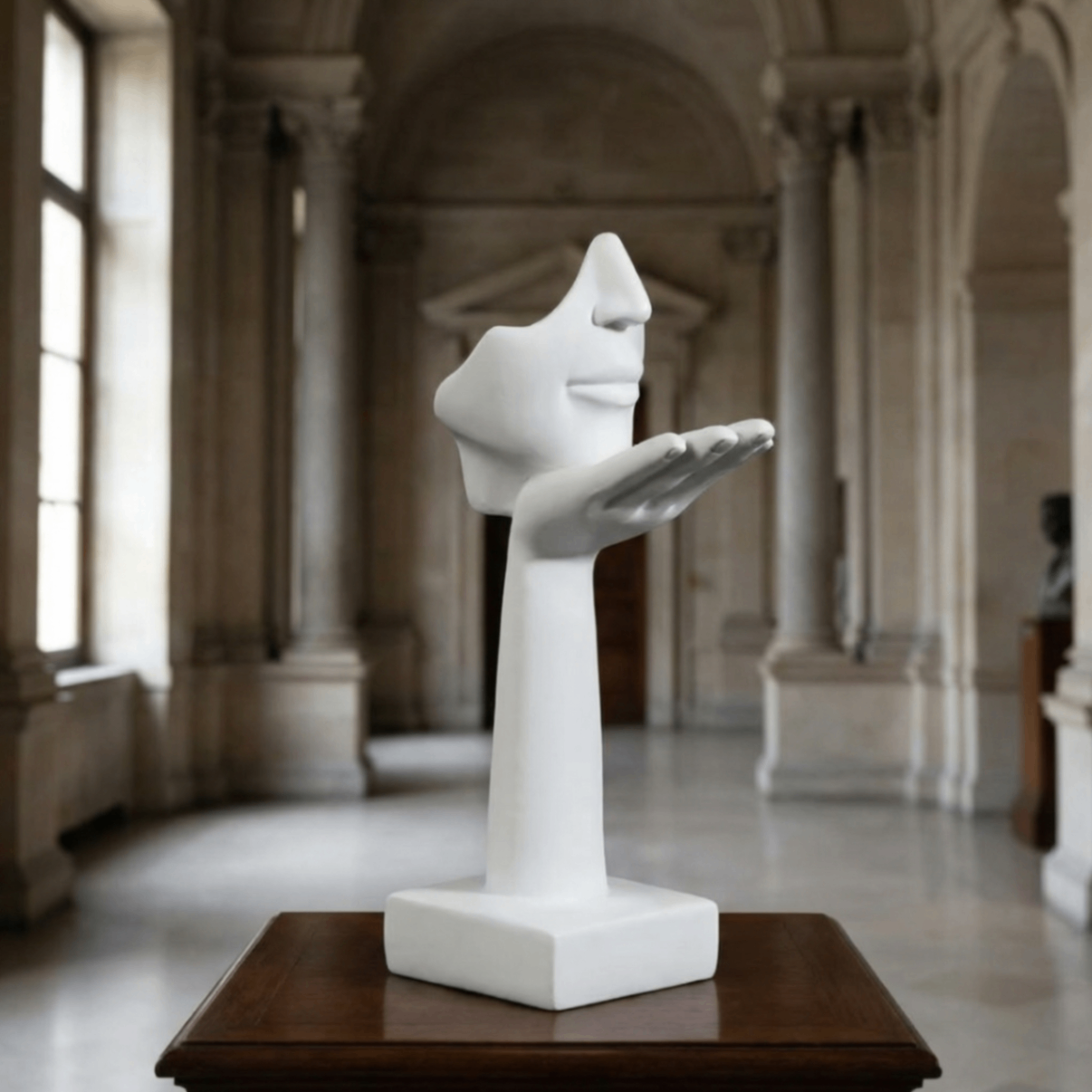 Silk Road Home Collection Abstract Marble Sculpture