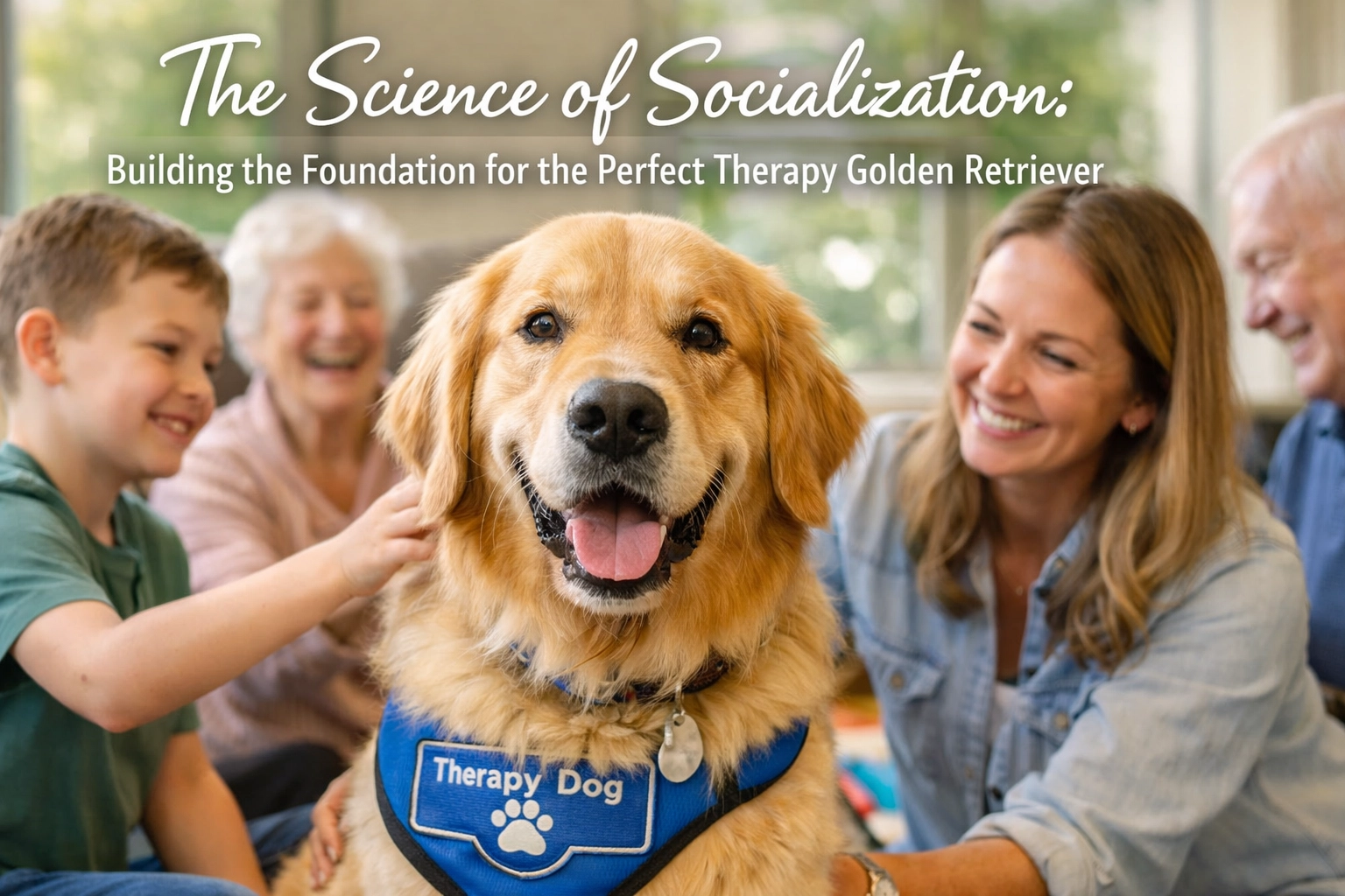 [HERO] The Science of Socialization: Building the Foundation for the Perfect Therapy Golden Retriever