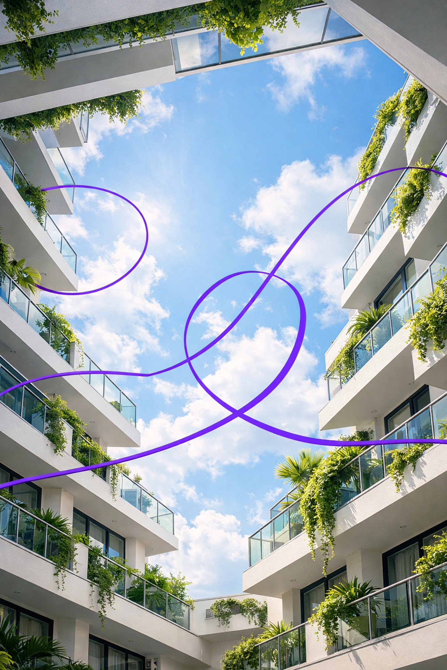 Modern apartment balconies illustrating the Golden Thread approach to professional block management in Essex.