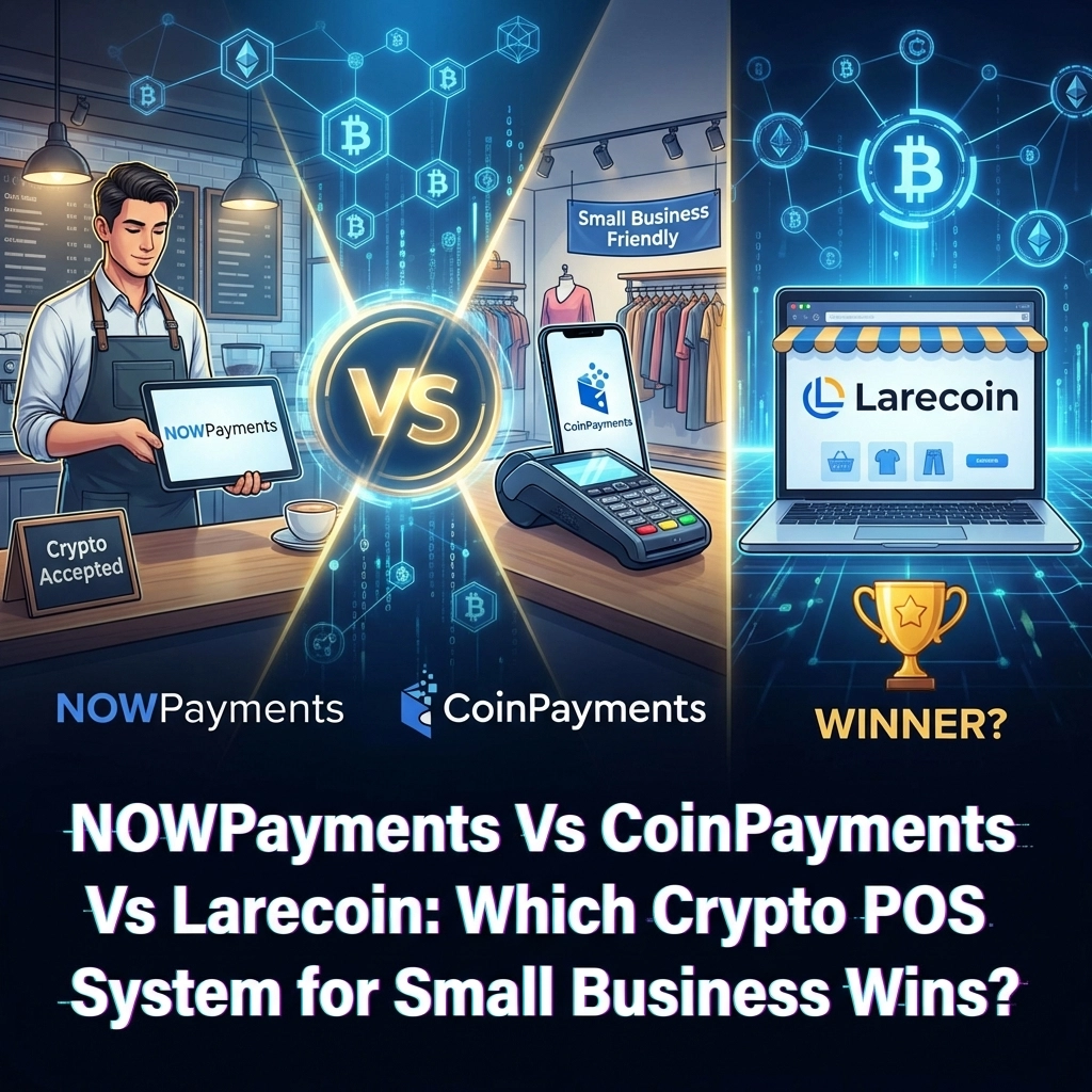 [HERO] NOWPayments Vs CoinPayments Vs Larecoin: Which Crypto POS System for Small Business Wins?