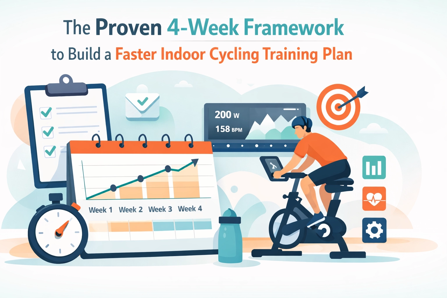 [HERO] The Proven 4-Week Framework to Build a Faster Indoor Cycling Training Plan