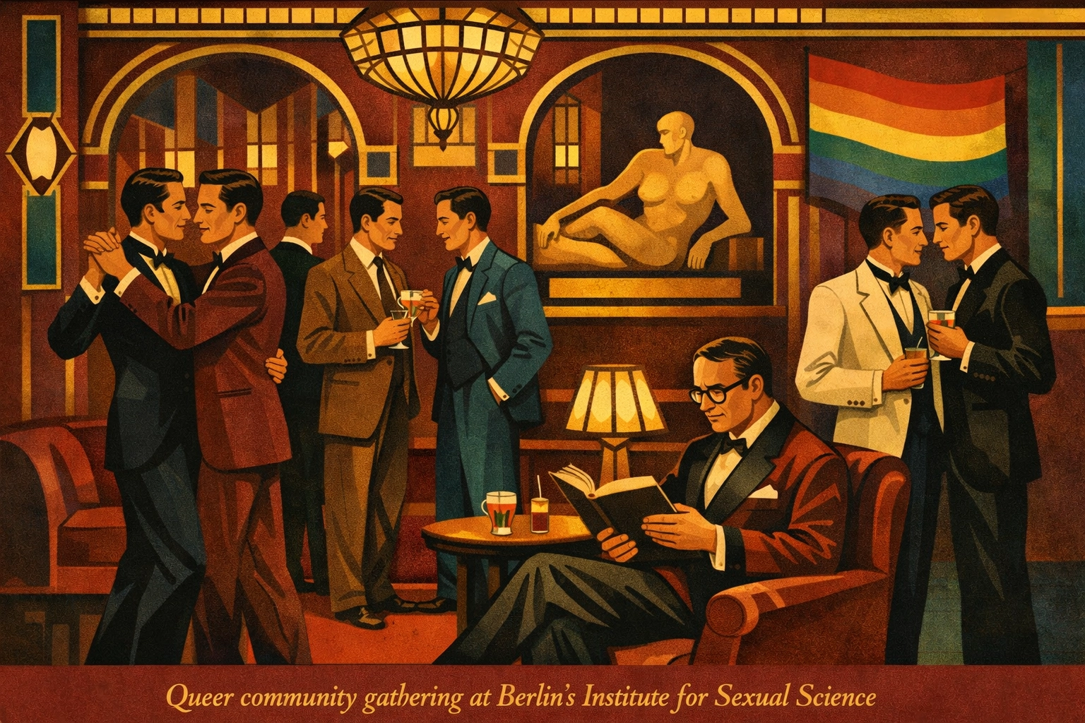 Berlin's Institute for Sexual Science providing safe space for LGBTQ+ community in 1920s