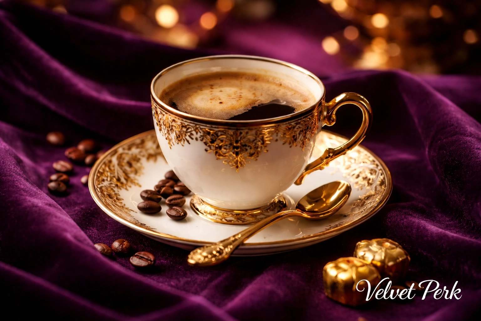 Velvet Perk Premium Coffee Experience