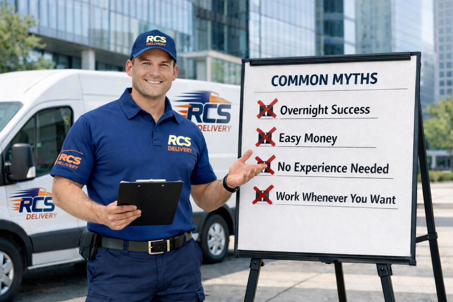 Professional secure courier service debunking common logistics myths