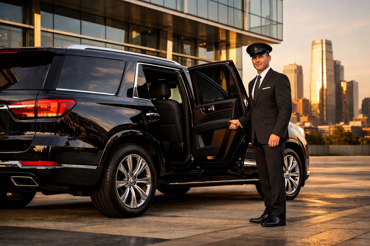 PRESS RELEASE: 7 Mistakes Companies Make with Super Bowl Corporate Travel (And How to Fix Them Before Kickoff) Professional chauffeur service with luxury SUV for executive corporate travel