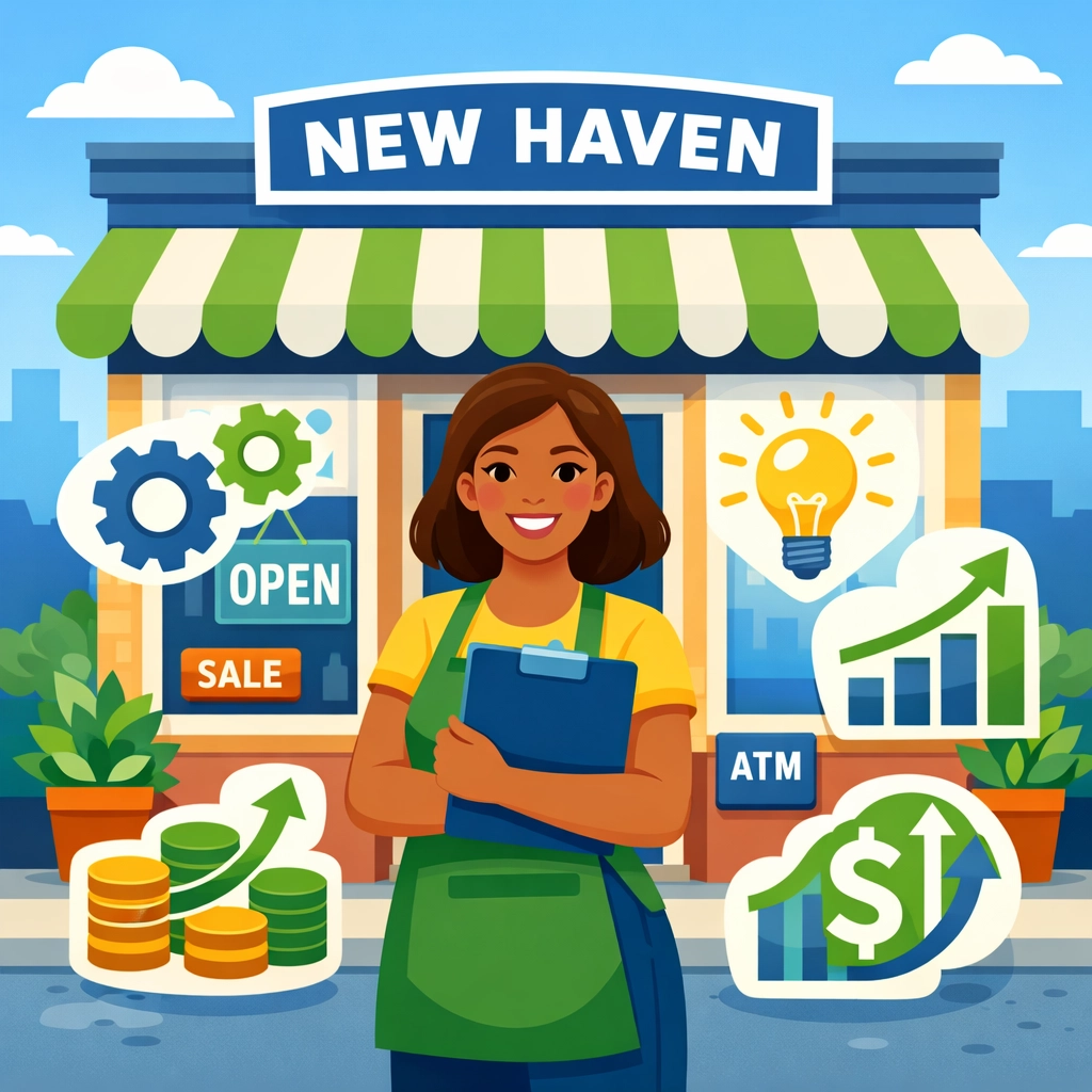 New Haven small business owner planning tax deductions and business growth