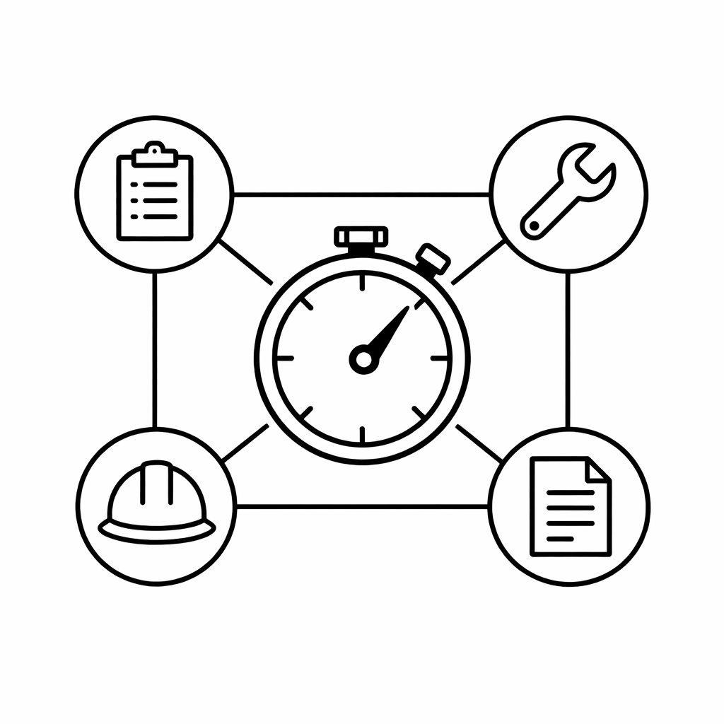 48-hour SOP creation workflow for electrical contractors with documented processes