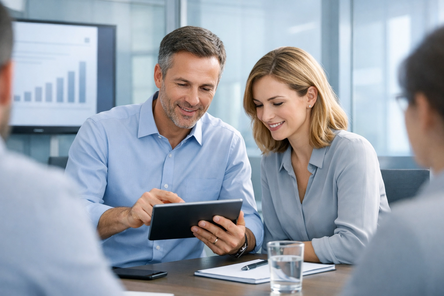 Tax professionals participating in a software training session for service bureau sub-office onboarding.