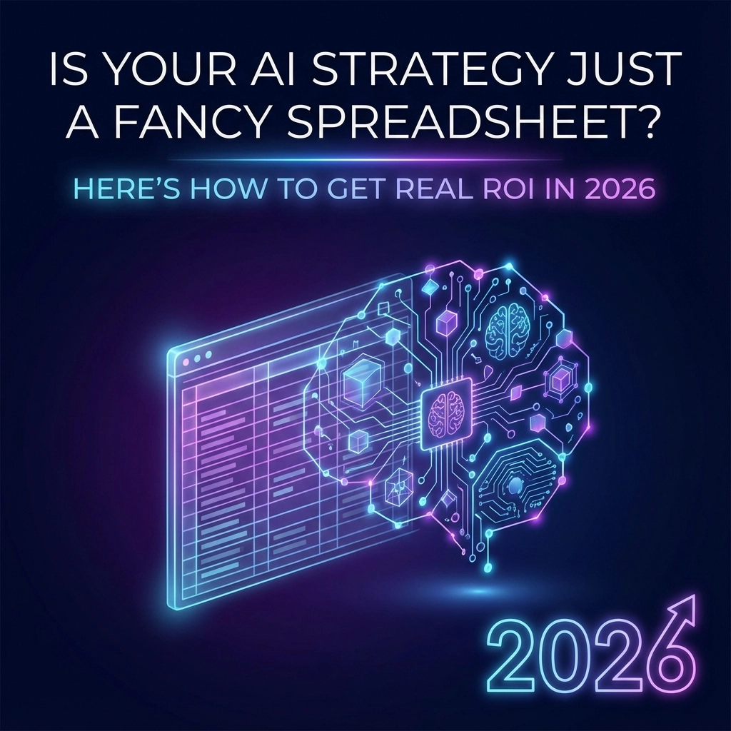Is Your AI Strategy Just a Fancy Spreadsheet? Here's How to Get Real ROI in 2026