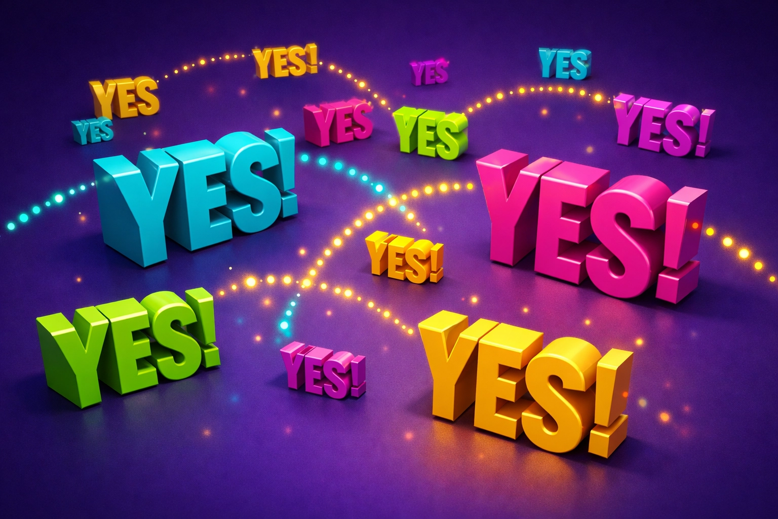 Multiple yes responses showing consent is ongoing and specific to each activity