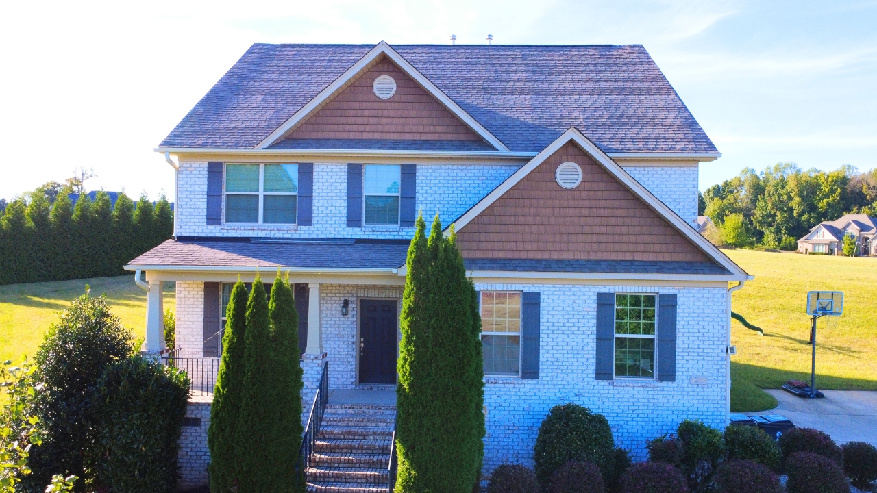 Two-story brick home in Triad NC